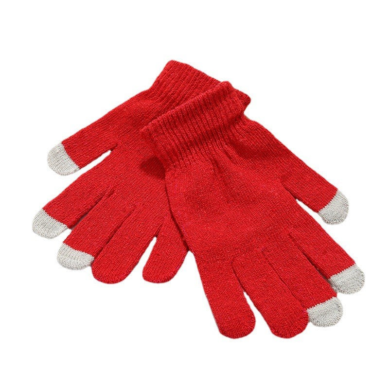 Gants pour écran tactile avec pochette 