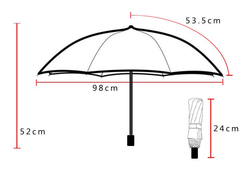 Parapluie pliable 
