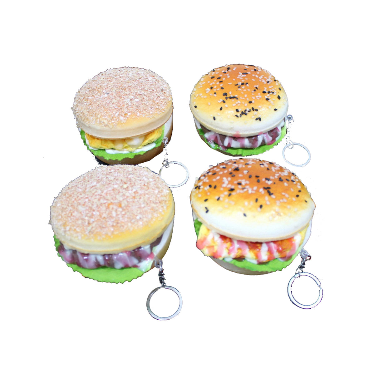 Comida de simulación de hamburguesa falsa 