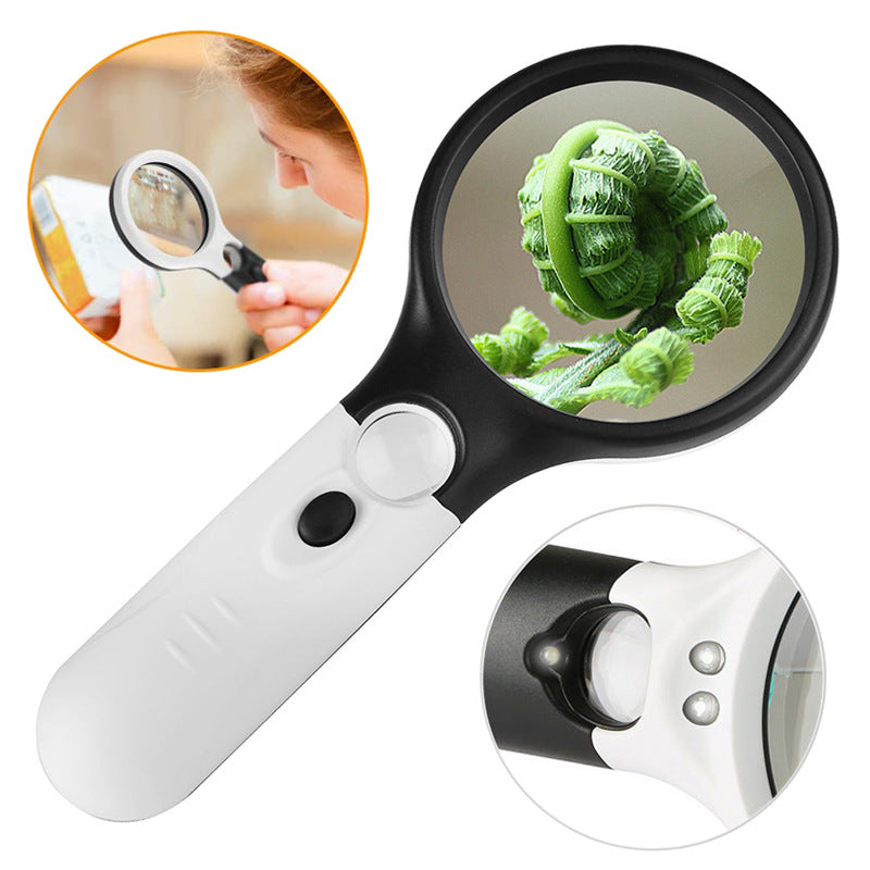 3x45x Handheld Led Magnifier