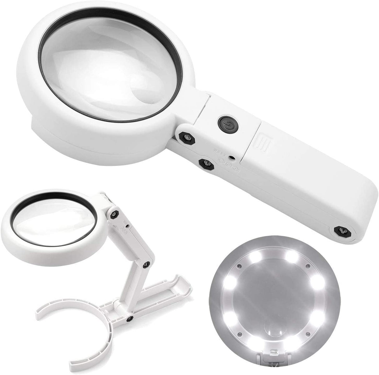 5x 11x Folding Magnifying Glass