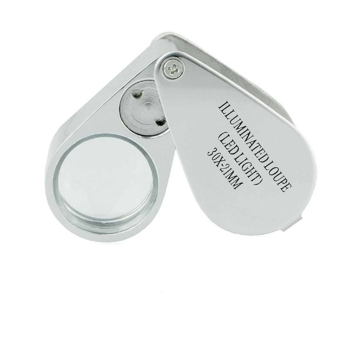 Loupe à bijoux éclairée par LED 30x, 21 mm 