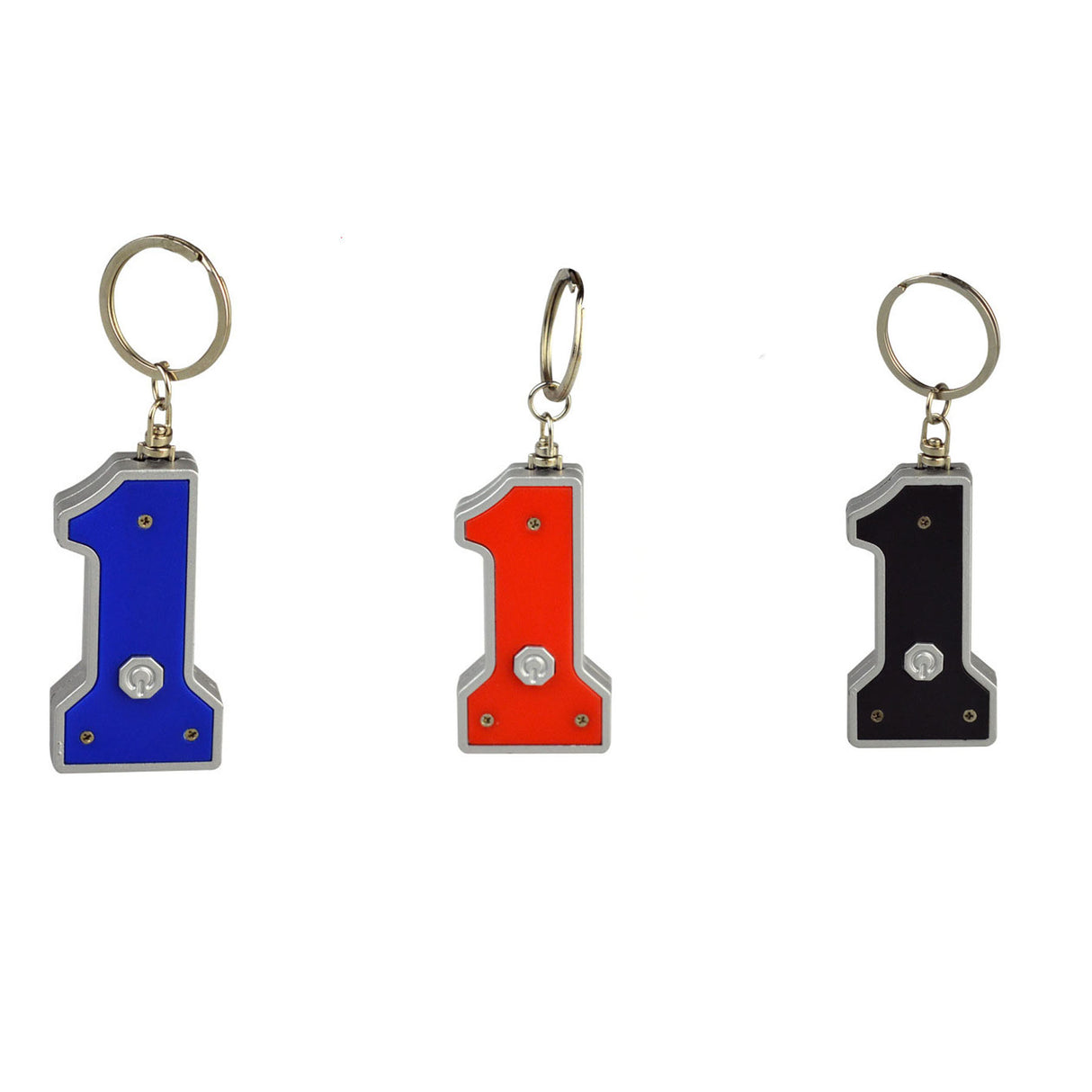 Suone Shaped Led Flashlight Key Chain Rvival Tools Card