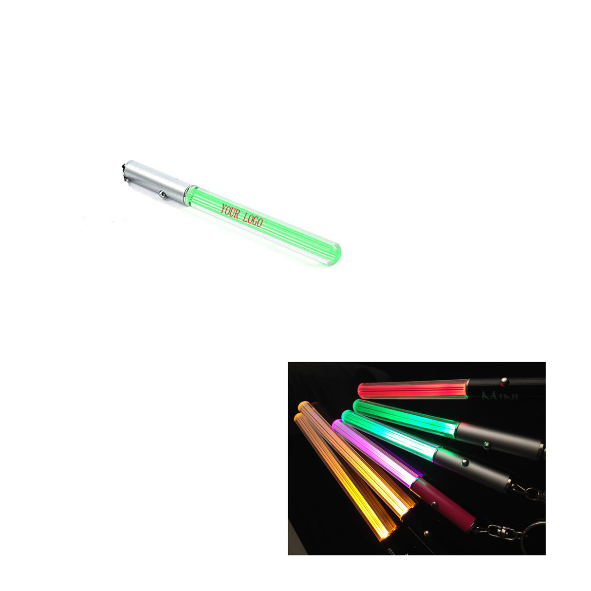 Led Light Stick Keychain