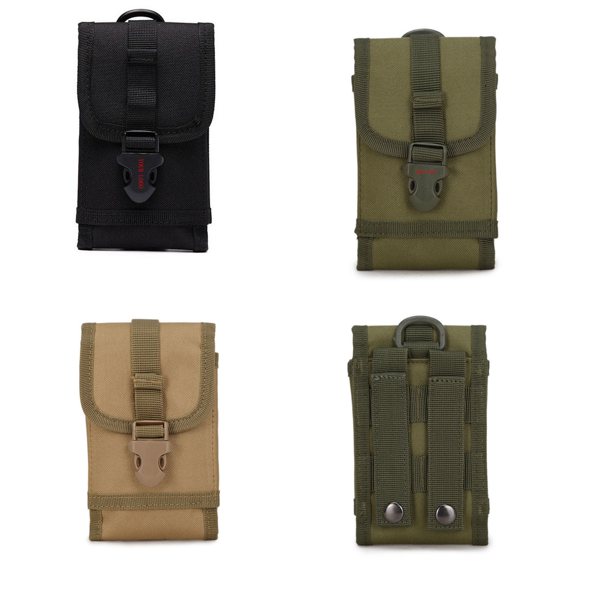 Outdoor Bag Phone Holder With Belt Clip