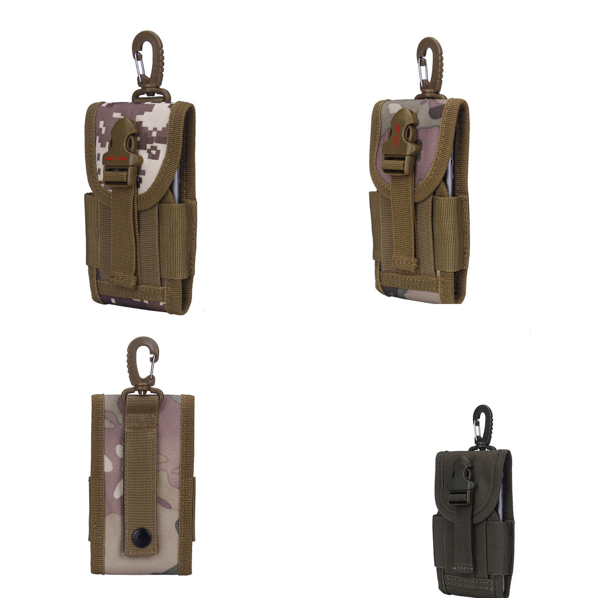 Pouch Bag Phone Holder With Belt Clip