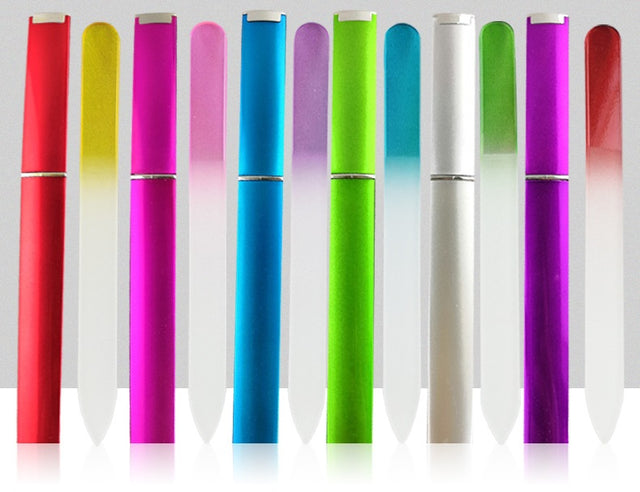 Glass Nail File With Case