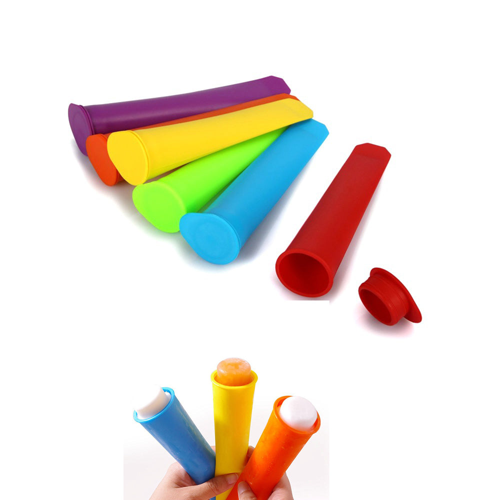 Moldes de silicona para paletas heladas 