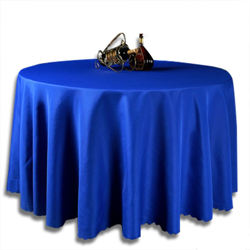 Nappe ronde en tissu de 118 pouces 