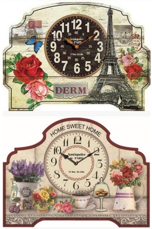 Wooden Clock   - By Boat