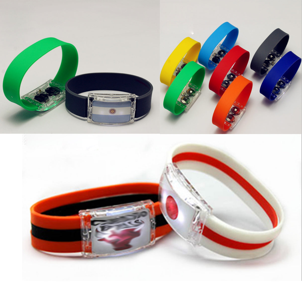 Bracelet Flash en silicone 