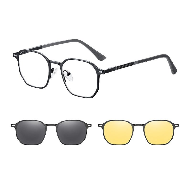 3 In 1 Polarized Magnetic Sunglasses - Yorkn Inc✅
