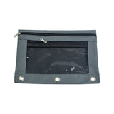 Trousse à crayons zippée avec fenêtre 