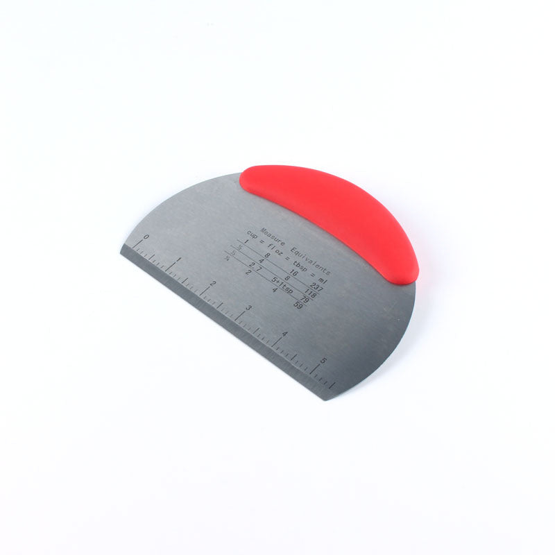 Raspador de masa para hornear de acero inoxidable 