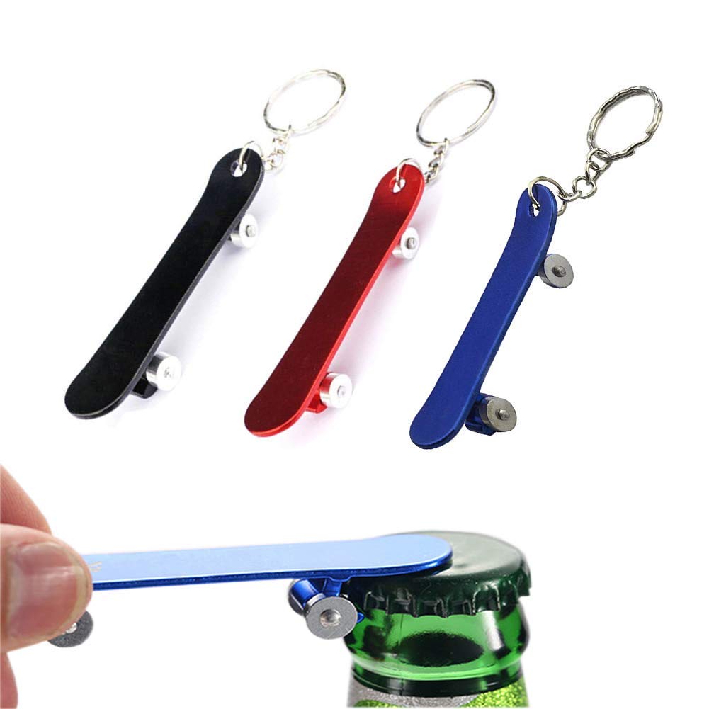 Ouvre-bouteille en forme de skateboard 