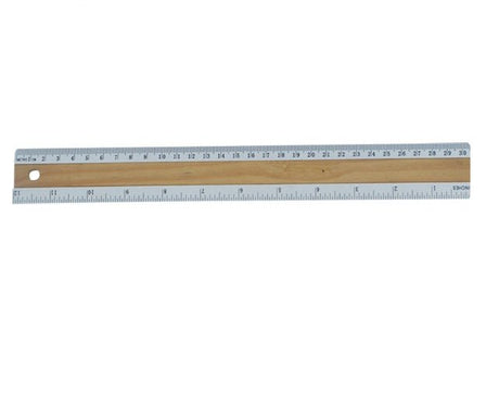 30cm Wooden Ruler - Yorkn Inc✅