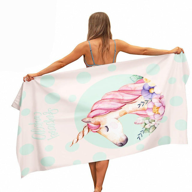 30x60 Inch Ultra Fine Microfiber Colorful Beach Towel - By Boat - Yorkn Inc✅