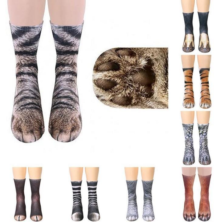 Calcetines de animales con impresión 3D 