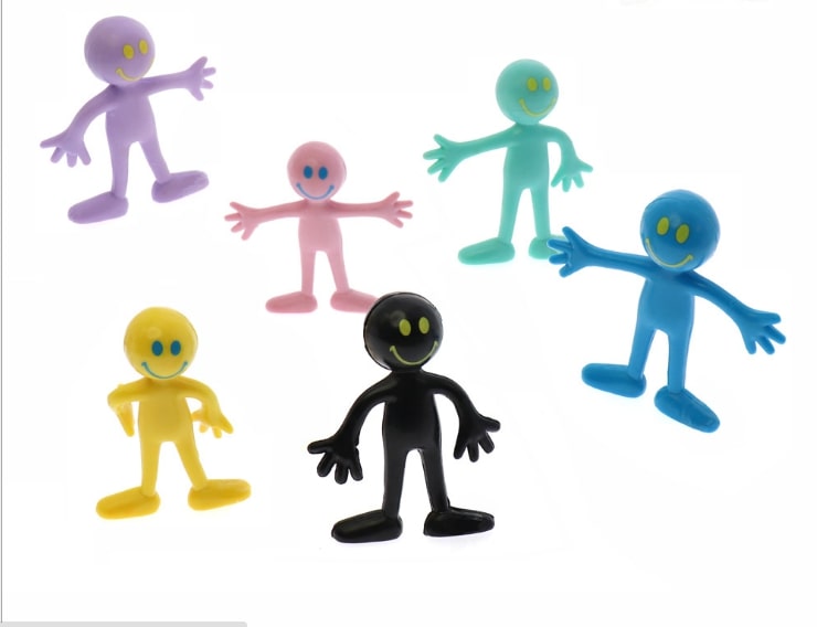 Art Creativity Bendable Smile Figures