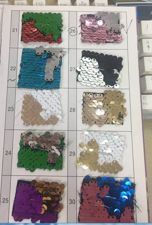 Sequin Pillow With Cushion