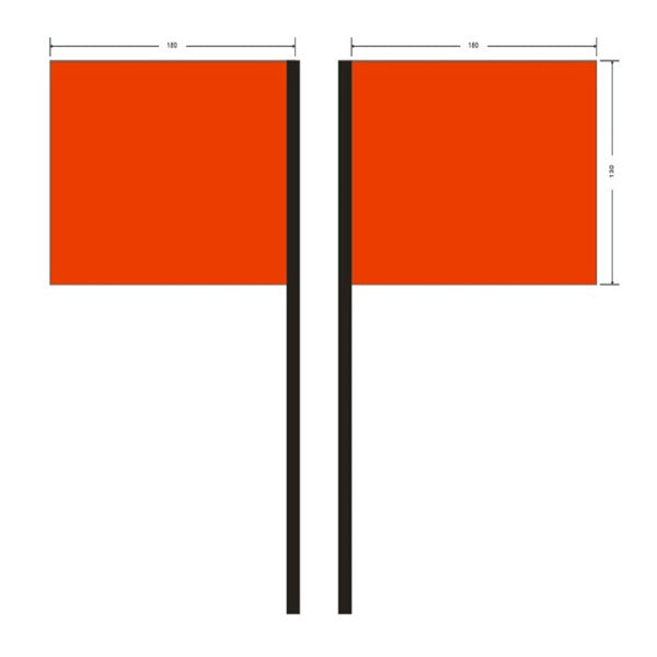 Drapeaux sur bâton 