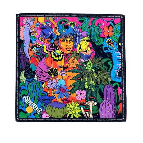Full Color Digital Print Square Bandanas