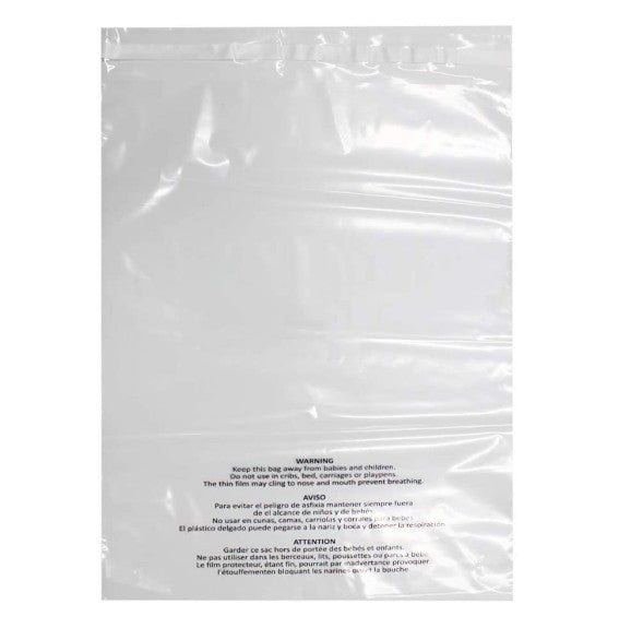 Sacs en plastique transparents 