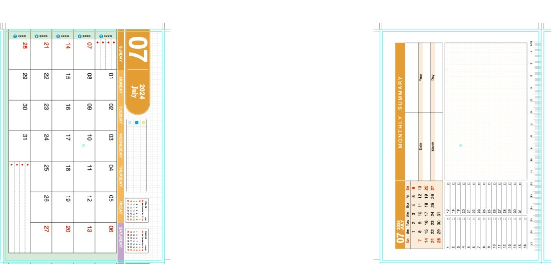 Desk Tent Calendar
