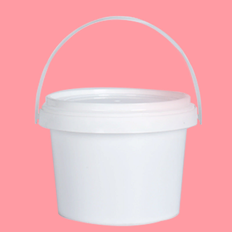 Seau en plastique transparent 2 l 
