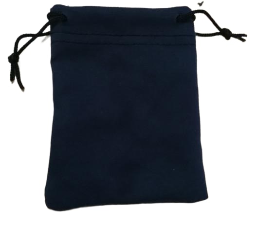 Pochette à cordon en microfibre 