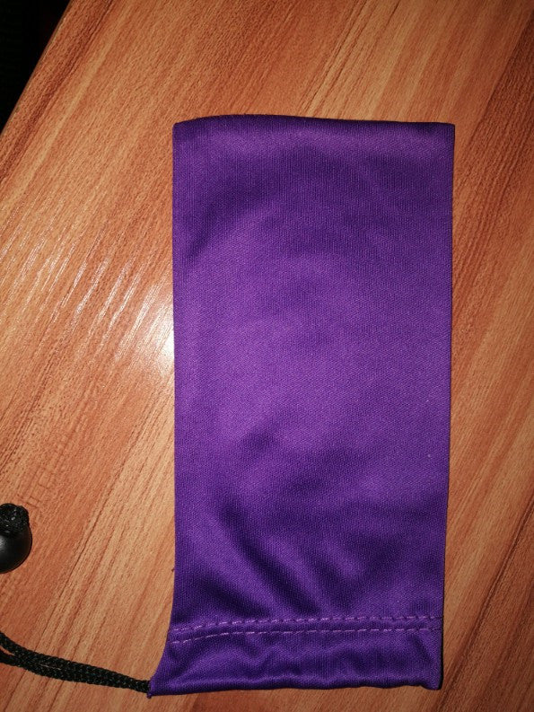 Pochette à cordon en microfibre 