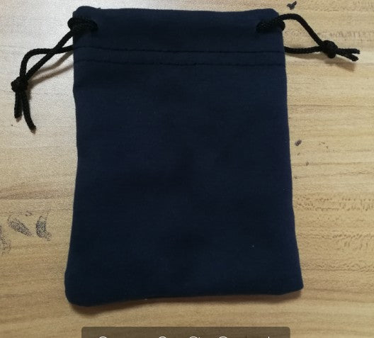 Pochette à cordon en microfibre 
