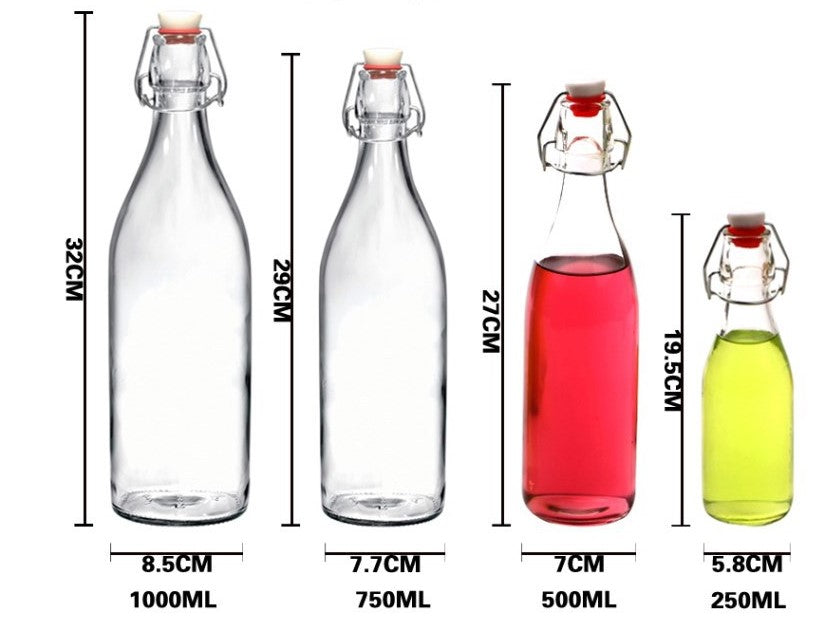 Bouteille en verre de 250 ml 