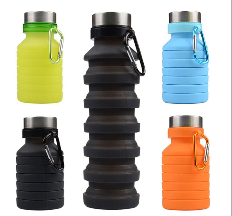 Bouteilles d'eau pliables 