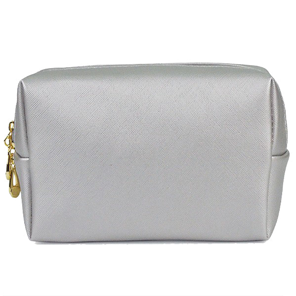 Trousse de maquillage en cuir synthétique 