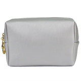 Trousse de maquillage en cuir synthétique 