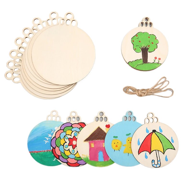 3.5inch Round Blank Wood Disc - Yorkn Inc✅