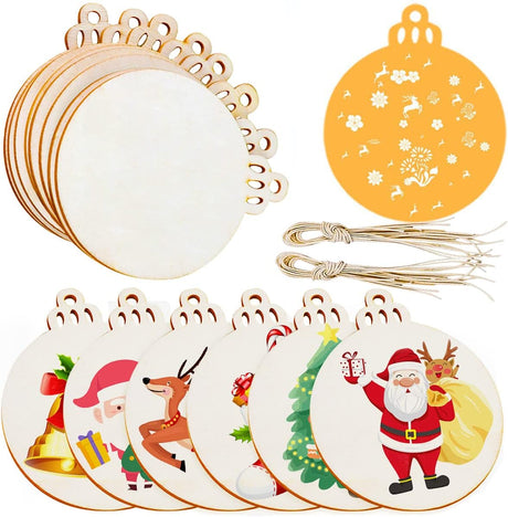 3.5inch Round Blank Wood Disc - Yorkn Inc✅