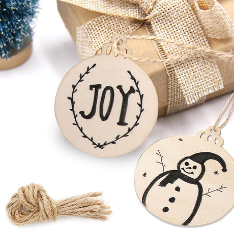 3.5inch Round Blank Wood Disc - Yorkn Inc✅