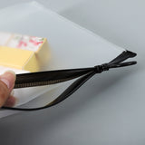 Bolsas de maquillaje transparentes con cremallera 