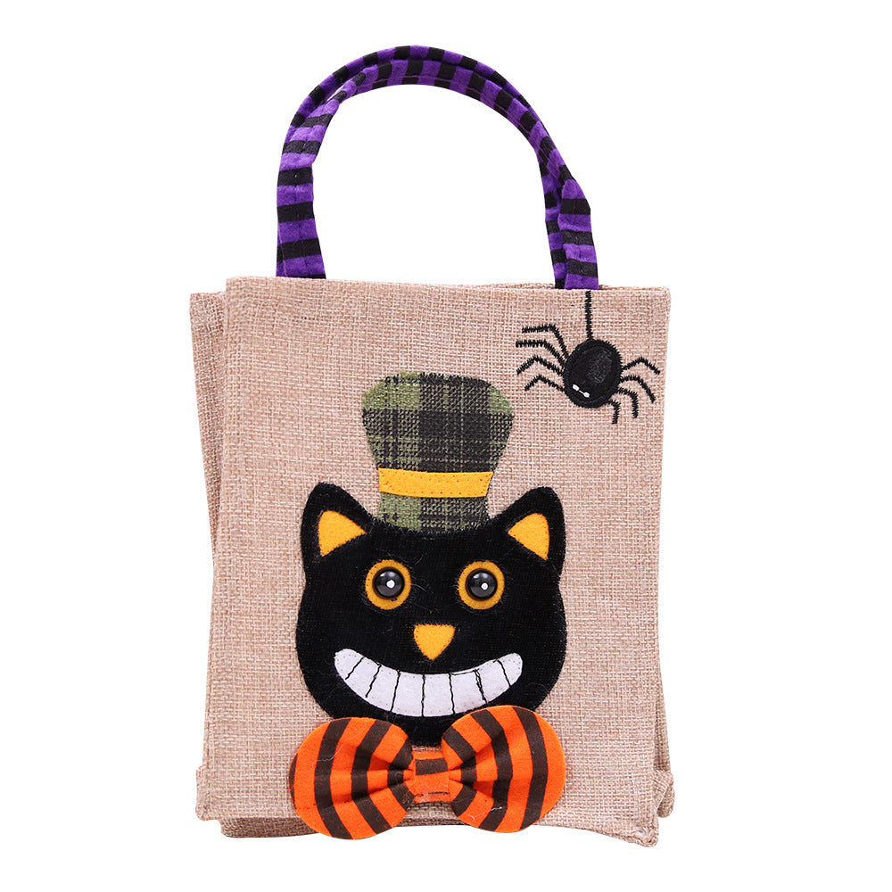 Bolsa de mano de Halloween con dulces o trucos 