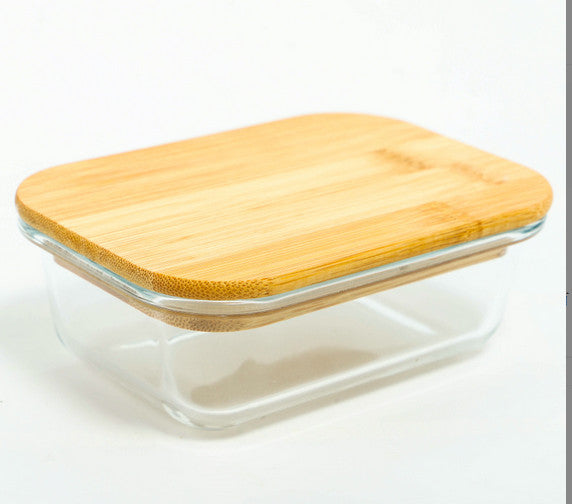Food Storage Container With Bamboo Lid
