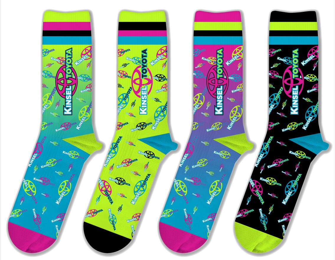 Chaussettes en coton personnalisées 
