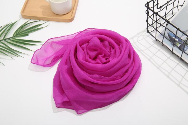 Écharpe en mousseline pour femme 