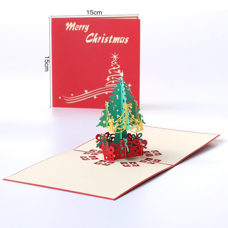 3d Christmas Tree Pop - up Card - Yorkn Inc✅
