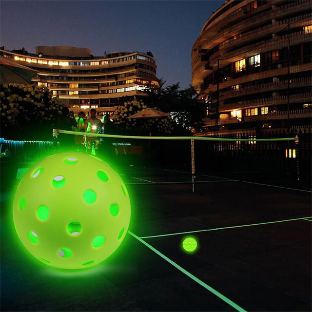 40 - hole Glow - in - the - dark Pickleball Ball - Yorkn Inc✅