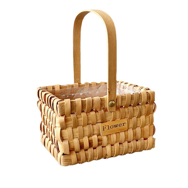 Cesta tejida 