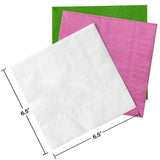 Serviettes à cocktail noires 