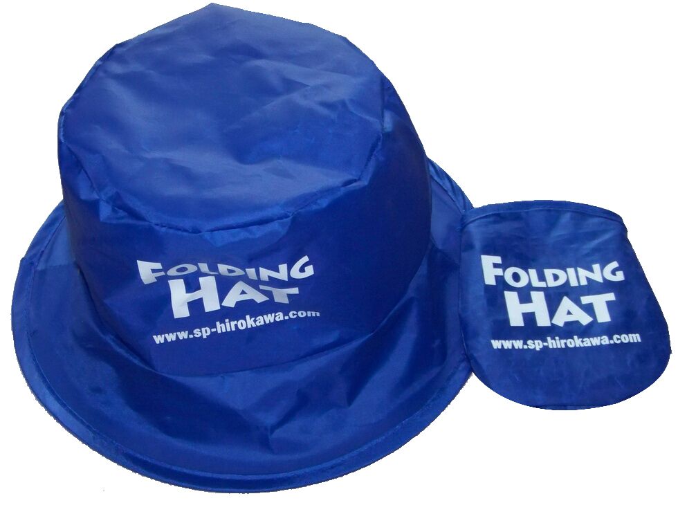 Chapeau pliable en nylon 