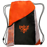 Drawstring Backpack With Zipper